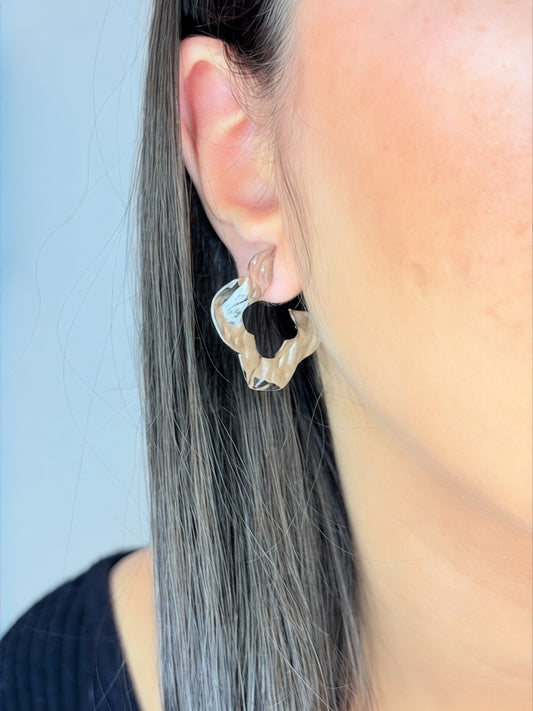 Boucles d'oreilles "IRIS"